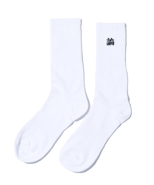 LONELY/論理（ロンリー）の「LONELY(論理)/ロンリー SOCKS ロゴ靴下 2足セット（ソックス/靴下・メンズ・ホワイト×ブラック・FREE）」の11枚目の写真