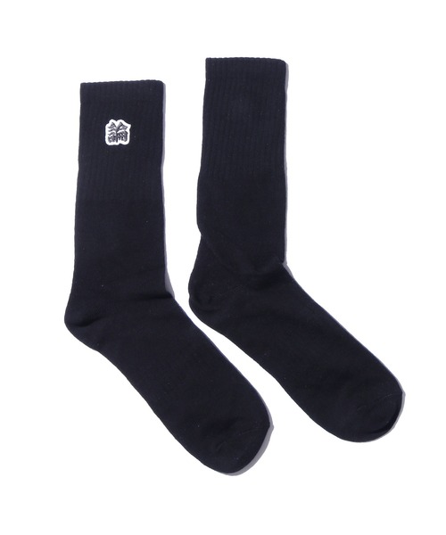 LONELY/論理（ロンリー）の「LONELY(論理)/ロンリー SOCKS ロゴ靴下 2足セット（ソックス/靴下・メンズ・ホワイト×ブラック・FREE）」の14枚目の写真