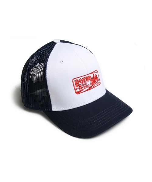 ROTAR（ローター）の「TIQ Trucker CAP メッシュ トラックキャップ（キャップ・メンズ・チャコールグレー/ブラック/ネイビー系/ネイビー・FREE）」の9枚目の写真