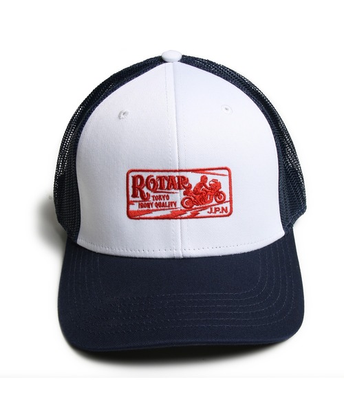 ROTAR（ローター）の「TIQ Trucker CAP メッシュ トラックキャップ（キャップ・メンズ・チャコールグレー/ブラック/ネイビー系/ネイビー・FREE）」の10枚目の写真