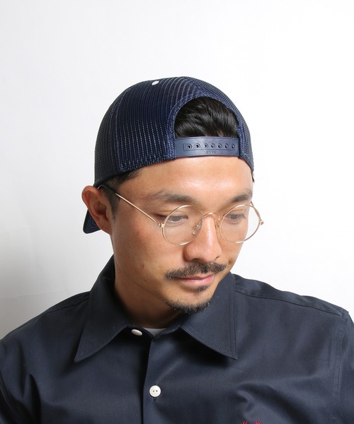 ROTAR（ローター）の「TIQ Trucker CAP メッシュ トラックキャップ（キャップ・メンズ・チャコールグレー/ブラック/ネイビー系/ネイビー・FREE）」の8枚目の写真