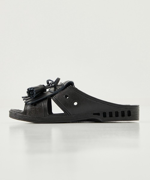 BENCH(BENSAN)(ベンチ)の「BENSAN-D LOAFER RIBBON TUSSEL(サンダル・メンズ・ホワイト/ブラック・L/XL)」の6枚目の写真