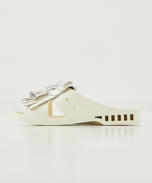 BENCH(BENSAN)(ベンチ)の「BENSAN-D LOAFER RIBBON TUSSEL(サンダル・メンズ・ホワイト/ブラック・L/XL)」の14枚目の写真