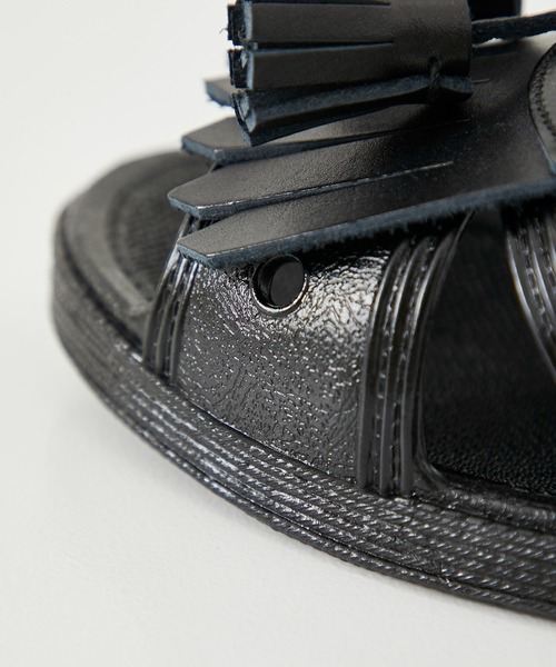 BENCH(BENSAN)(ベンチ)の「BENSAN-D LOAFER RIBBON TUSSEL(サンダル・メンズ・ホワイト/ブラック・L/XL)」の11枚目の写真