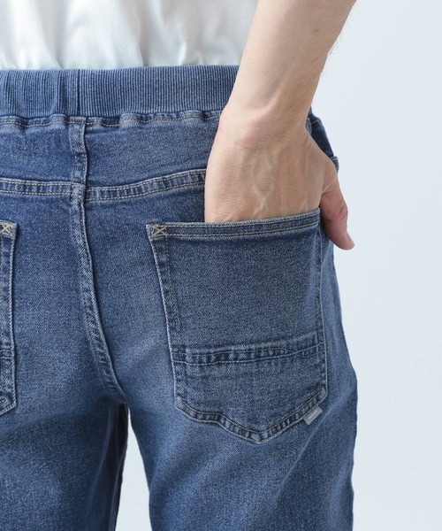 BAYFLOW（ベイフロー）の「ジョガーデニム 22AW[WEB限定サイズ展開]（デニムパンツ・メンズ・ライトブルー/インディゴブルー・SMALL/MEDIUM/LARGE/X-LARGE）」の9枚目の写真