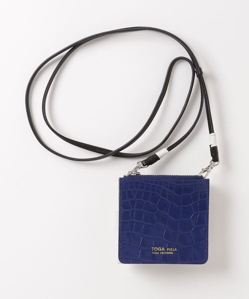 TOGA PULLA（トーガ プルラ）の「TOGA PULLA Leather shoulder wallet