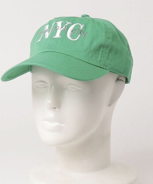 newhattan（ニューハッタン）の「【NEW HATTAN/ニューハッタン】NYC 刺繍ロゴ キャップ embroidery（キャップ・メンズ・オレンジ/オフホワイト/イエロー/ライトブルー/ネイビー/インディゴブルー/グリーン/ベージュ/ライトパープル/ベージュ系その他4/ブラック/チャコールグレー・FREE）」の19枚目の写真