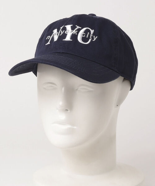newhattan（ニューハッタン）の「【NEW HATTAN/ニューハッタン】NYC 刺繍ロゴ キャップ embroidery（キャップ・メンズ・オレンジ/オフホワイト/イエロー/ライトブルー/ネイビー/インディゴブルー/グリーン/ベージュ/ライトパープル/ベージュ系その他4/ブラック/チャコールグレー・FREE）」の21枚目の写真