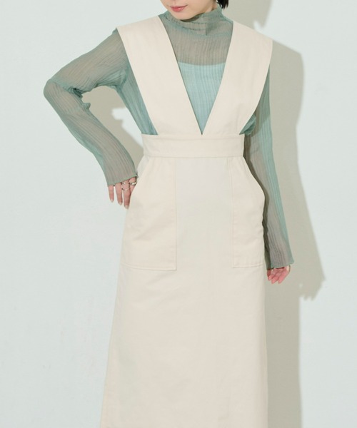 Aunt Marie's(アントマリーズ)の「ハイウエストジャンスカ(スカート・レディース・ブラック/アイボリー・FREE/S)」の1枚目の写真