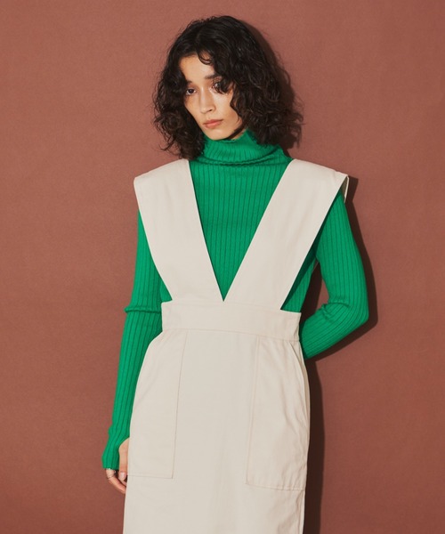 Aunt Marie's(アントマリーズ)の「ハイウエストジャンスカ(スカート・レディース・ブラック/アイボリー・FREE/S)」の13枚目の写真