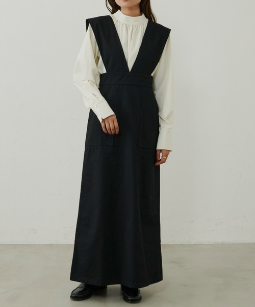 Aunt Marie's(アントマリーズ)の「ハイウエストジャンスカ(スカート・レディース・ブラック/アイボリー・FREE/S)」の19枚目の写真