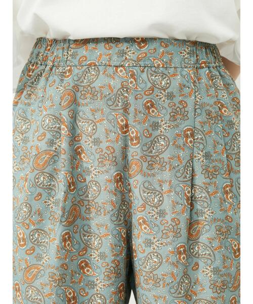 Green　Parks（グリーンパークス）の「モダン柄イージーパンツ（その他パンツ・レディース・ブラウン/レッド/ブルーグリーン・FREE）」の9枚目の写真