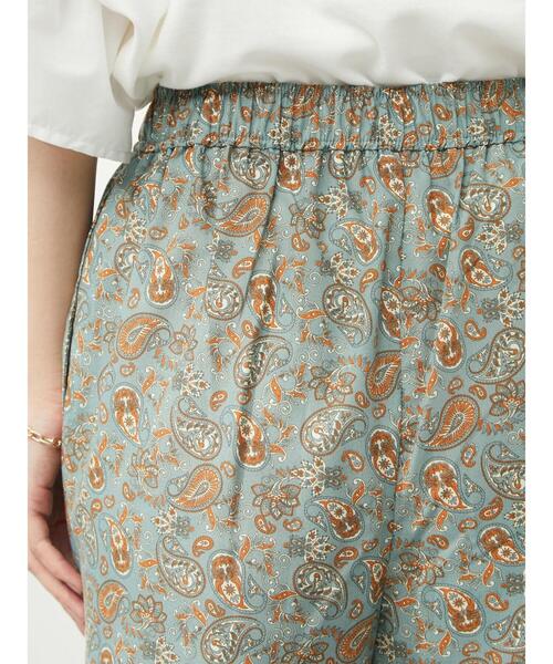 Green Parks(グリーンパークス)の「モダン柄イージーパンツ(その他パンツ・レディース・ブラウン/レッド/ブルーグリーン・FREE)」の11枚目の写真