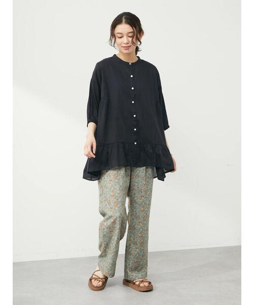 Green Parks(グリーンパークス)の「モダン柄イージーパンツ(その他パンツ・レディース・ブラウン/レッド/ブルーグリーン・FREE)」の15枚目の写真