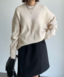 DouDou | 【新色追加】【WEB限定】BIGシルエットクルーネックプルオーバー(ニット/セーター)