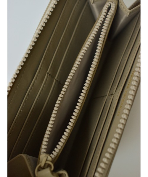 THEATRE PRODUCTS（シアタープロダクツ）の「LEATHERETTE “ZIPPED LONG WALLET”／長財布（財布・レディース・ブラック/グレー/イエロー・FREE）」の8枚目の写真
