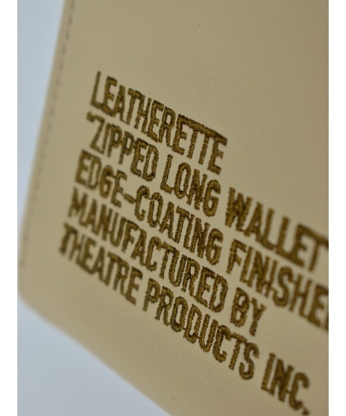 THEATRE PRODUCTS（シアタープロダクツ）の「LEATHERETTE “ZIPPED LONG WALLET”／長財布（財布・レディース・ブラック/グレー/イエロー・FREE）」の13枚目の写真