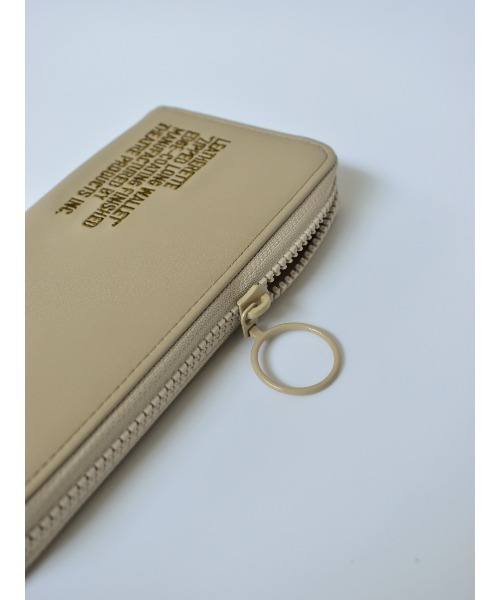 THEATRE PRODUCTS（シアタープロダクツ）の「LEATHERETTE “ZIPPED LONG WALLET”／長財布（財布・レディース・ブラック/グレー/イエロー・FREE）」の9枚目の写真