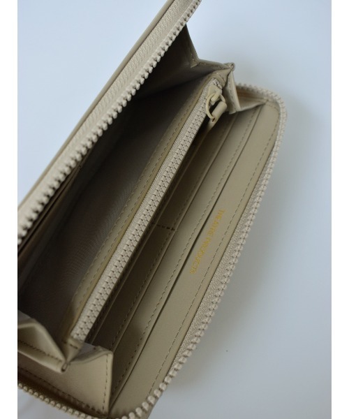 THEATRE PRODUCTS（シアタープロダクツ）の「LEATHERETTE “ZIPPED LONG WALLET”／長財布（財布・レディース・ブラック/グレー/イエロー・FREE）」の4枚目の写真