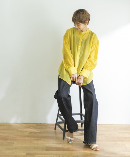 PICCADILLY（ピカデリー）の「『別注』PICCADILLY×URBAN RESEARCH　オーガニックコットンロールアップ（デニムパンツ・レディース・ノンウォッシュ・SMALL/MEDIUM）」の11枚目の写真