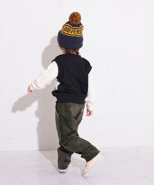 Ocean&Ground(オーシャン&グラウンド)の「ブロックチェックリメイクTシャツ(80~140cm)(Tシャツ/カットソー・キッズ・ブラック/グリーン・90/100/110/120/80/130/95/140)」の12枚目の写真