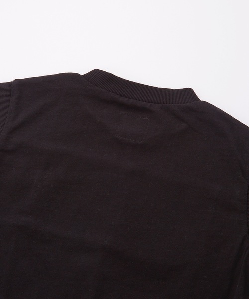 Ocean&Ground(オーシャン&グラウンド)の「ブロックチェックリメイクTシャツ(80~140cm)(Tシャツ/カットソー・キッズ・ブラック/グリーン・90/100/110/120/80/130/95/140)」の4枚目の写真