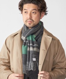 Begg & Co（ベグアンドコー）の「BEGG: ウール/アンゴラ チェック