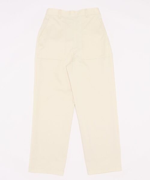 Doux archives（ドゥアルシーヴ）の「チノストレッチベイカーパンツ（チノパンツ・レディース・ネイビー/アイボリー/ブラウン・LARGE/MEDIUM/SMALL）」の10枚目の写真