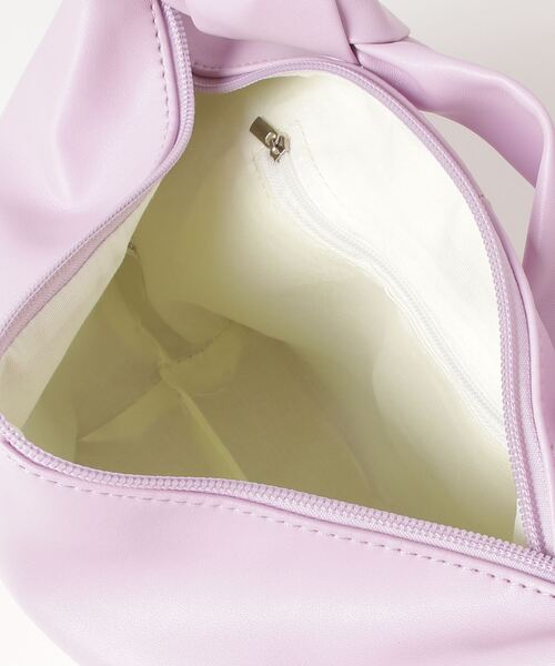 Shelly island（シェリーアイランド）の「コンパクトタイハンドBAG（ハンドバッグ・レディース・ブラック/パープル/ピンク/グリーン・FREE）」の12枚目の写真