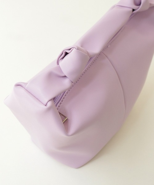 Shelly island（シェリーアイランド）の「コンパクトタイハンドBAG（ハンドバッグ・レディース・ブラック/パープル/ピンク/グリーン・FREE）」の11枚目の写真