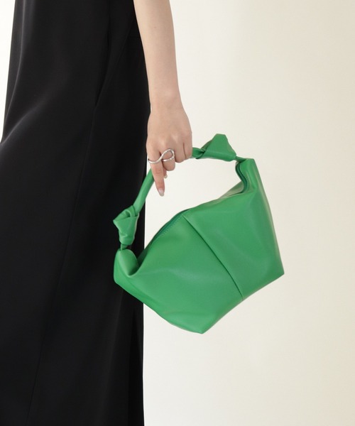 Shelly island（シェリーアイランド）の「コンパクトタイハンドBAG（ハンドバッグ・レディース・ブラック/パープル/ピンク/グリーン・FREE）」の21枚目の写真