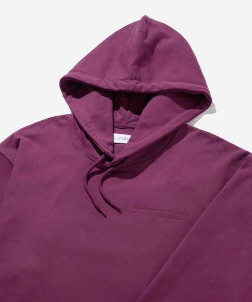 Saturdays NYC（サタデーズ ニューヨークシティ ）の「Ditch Fundamental Hoodie（スウェット・メンズ・パープル/ダークブラウン/ブラック/オフホワイト・L/M/S/XL/X-SMALL）」の8枚目の写真