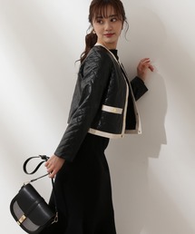 PROPORTION BODY DRESSING | 合皮キルトジャケット / 1212250900(ノーカラージャケット)