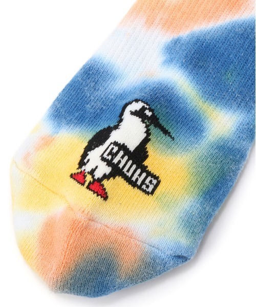 CHUMS（チャムス）の「【CHUMS】Tie-Dye Bulky Socks（ソックス/靴下・メンズ・レインボー/ネイビー系/ブルー系・SMALL/MEDIUM）」の10枚目の写真