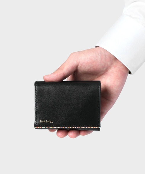 Paul Smith（ポールスミス）の「ストライプポイント 3つ折り財布 