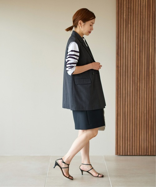 IENA（イエナ）の「ダブルブレスト ベスト（ベスト）」 - WEAR