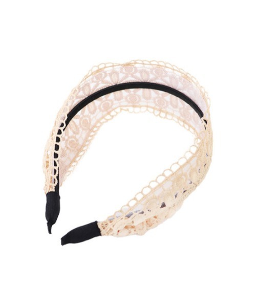 AMAIL(アマイル)の「Mature hedband(カチューシャ・レディース・ベージュ・FREE)」の7枚目の写真