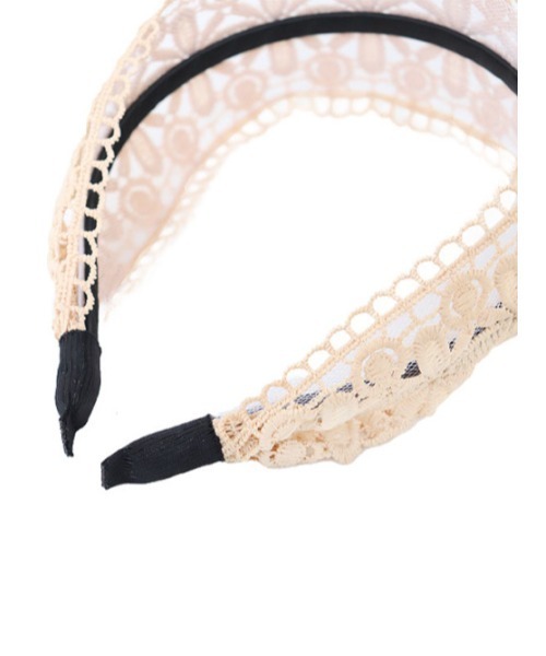 AMAIL(アマイル)の「Mature hedband(カチューシャ・レディース・ベージュ・FREE)」の8枚目の写真