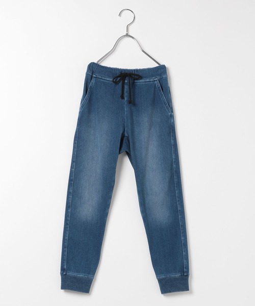 GLOBAL WORK(グローバルワーク)の「スゴラクカットデニムリブパンツ/288287(その他パンツ・キッズ・ブラック/ネイビー/ブルー・120cm/110cm/130cm/100cm/140cm/160cm/150cm)」の18枚目の写真