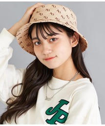 ANAP GｉRL | フェイクレザーモノグラムバケットハット(ハット)