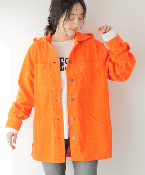 MEYAME / メヤメ】CORDUROY HOODED JACKET 【公式通販】