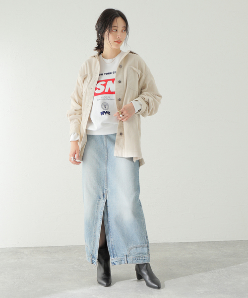 MEYAME / メヤメ】CORDUROY HOODED JACKET 【公式通販】