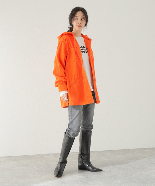 MEYAME / メヤメ】CORDUROY HOODED JACKET 【公式通販】
