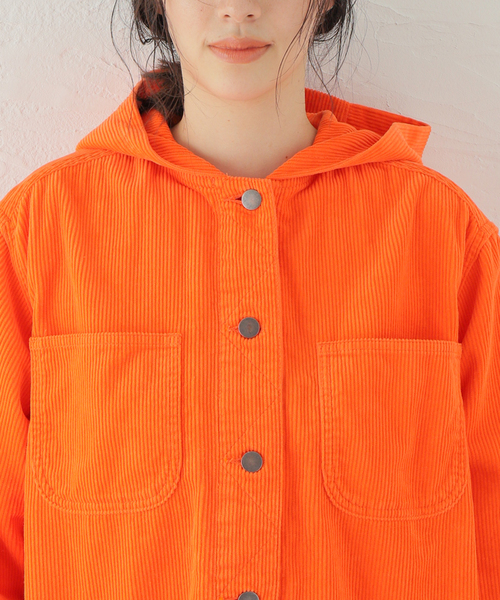 MEYAME / メヤメ】CORDUROY HOODED JACKET 【公式通販】