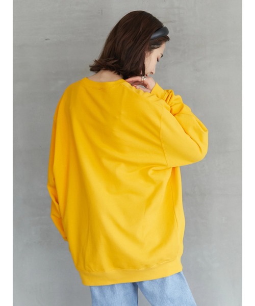 Green　Parks（グリーンパークス）の「【UNISEX】■STRANGER THINGS ELEVEN（スウェット・レディース・イエロー・FREE）」の11枚目の写真