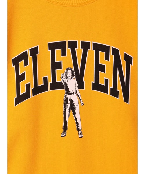 Green　Parks（グリーンパークス）の「【UNISEX】■STRANGER THINGS ELEVEN（スウェット・レディース・イエロー・FREE）」の19枚目の写真