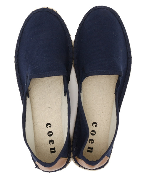 coen（コーエン）の「カラーエスパドリーユ（サンダル・レディース・ナチュラル/ライトグレー/ダークブラウン/オリーブ/ネイビー・MEDIUM/LARGE/X-LARGE/SMALL）」の9枚目の写真