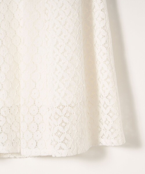 SHIPS any（シップス エニィ）の「SHIPS any: パネル レース スカート◇（スカート・レディース・ホワイト/ブルー・ONE SIZE）」の8枚目の写真