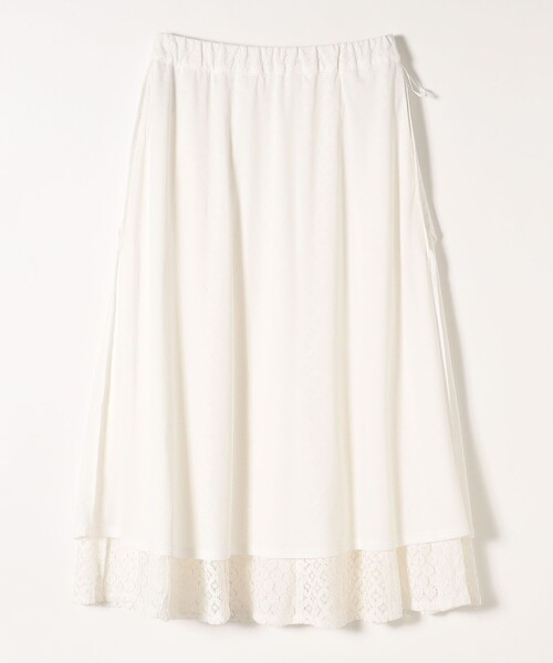 SHIPS any（シップス エニィ）の「SHIPS any: パネル レース スカート◇（スカート・レディース・ホワイト/ブルー・ONE SIZE）」の11枚目の写真