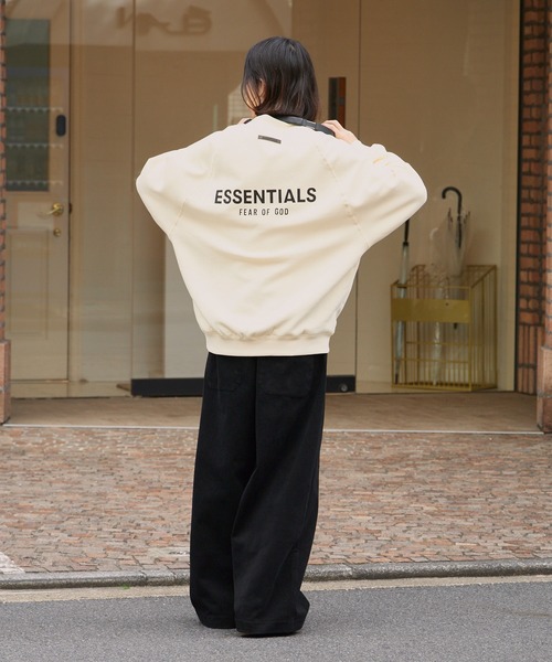 セール】FOG ESSENTIALS/エッセンシャルズ BACK LOGO CREW SWEAT